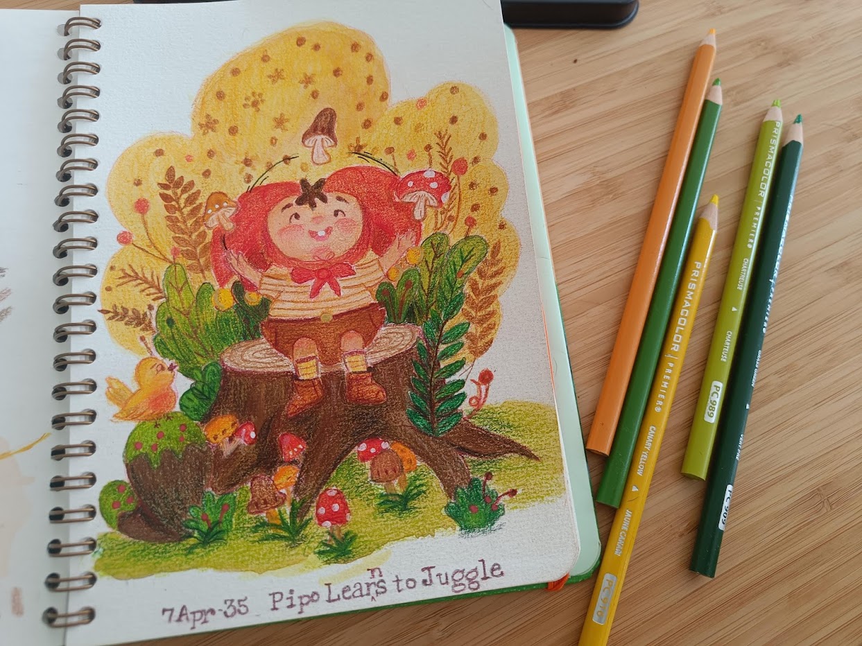 My First Illustration, and the Artists Who Inspired It